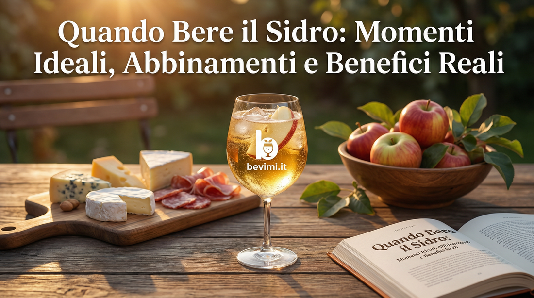 Quando Bere il Sidro: Momenti Ideali, Abbinamenti e Benefici Reali