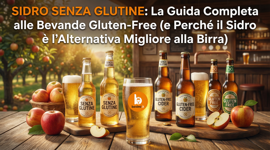 Sidro Senza Glutine: La Guida Completa alle Bevande Gluten-Free (e Perché il Sidro è l’Alternativa Migliore alla Birra)