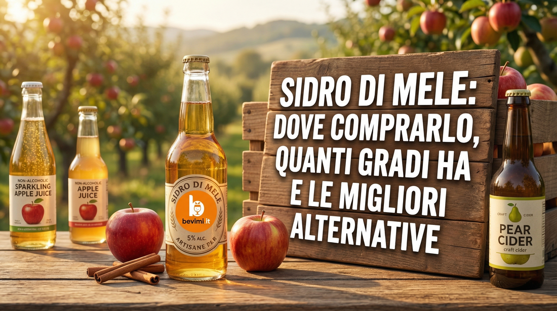 🍎 Sidro di Mele: Dove Comprarlo, Quanti Gradi Ha e le Migliori Alternative