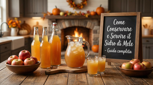 ❄️ Come Conservare e Servire il Sidro di Mele - Guida completa