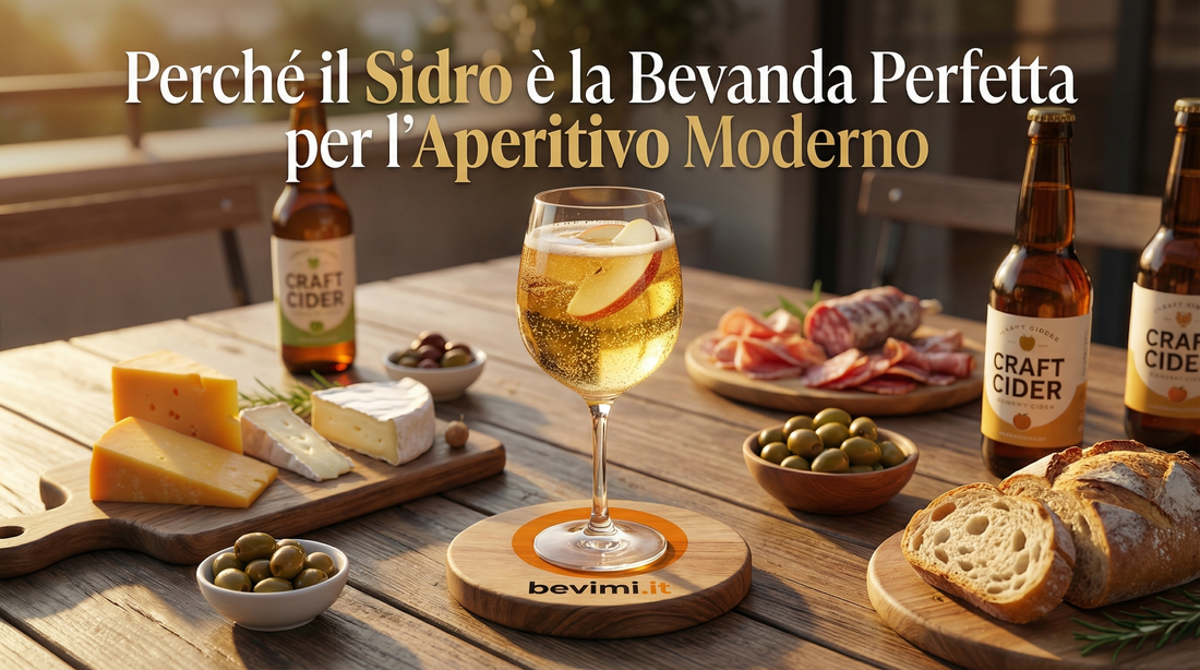 Perché il Sidro è la Bevanda Perfetta per l’Aperitivo Moderno