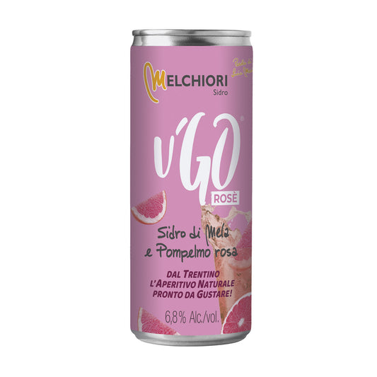 U'GO Aperitivo Rosè - Lattina 33CL - Melchiori